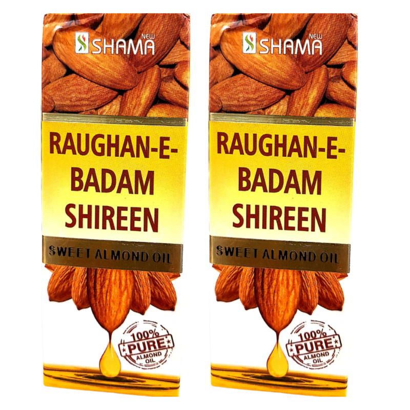 New Shama Raughan E Badam Shireen 50ml Pack of 2