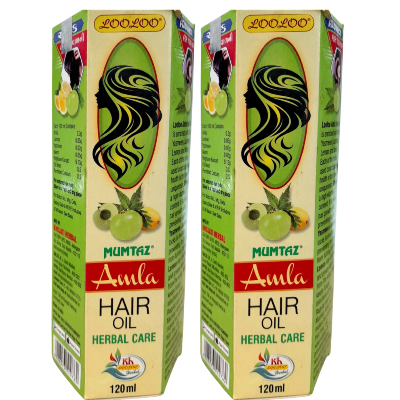 LooLoo Mumtaz Hair Oil 120ml Pack of 2